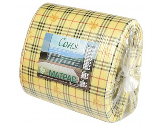 Поролоновый матрас 90х200 см, Толщина 8см