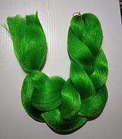 Канекалон 60 см, 100 гр кз Зеленый