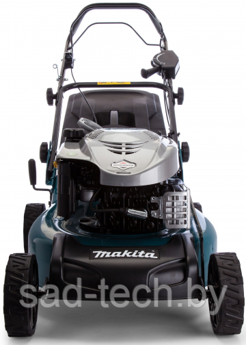 Газонокосилка бензиновая MAKITA PLM 4622 N самоходная (3.4 л.с., шир. 460 мм, выс. 20-70 мм, мульчир. стальн.
