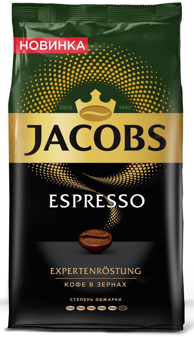 Кофе Jacobs 1кг. Espresso в зернах - фото 1 - id-p143507589