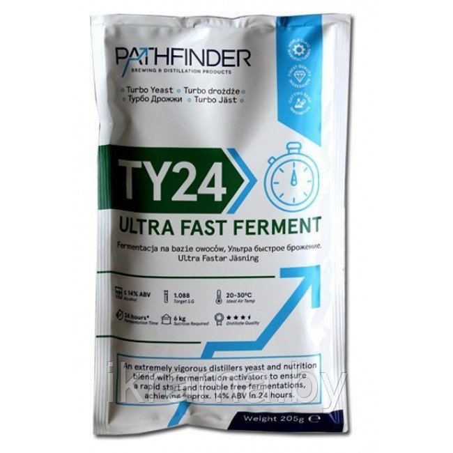 Спиртовые дрожжи Pathfinder 24 Ultra Fast Ferment, 205 г - фото 1 - id-p143513569