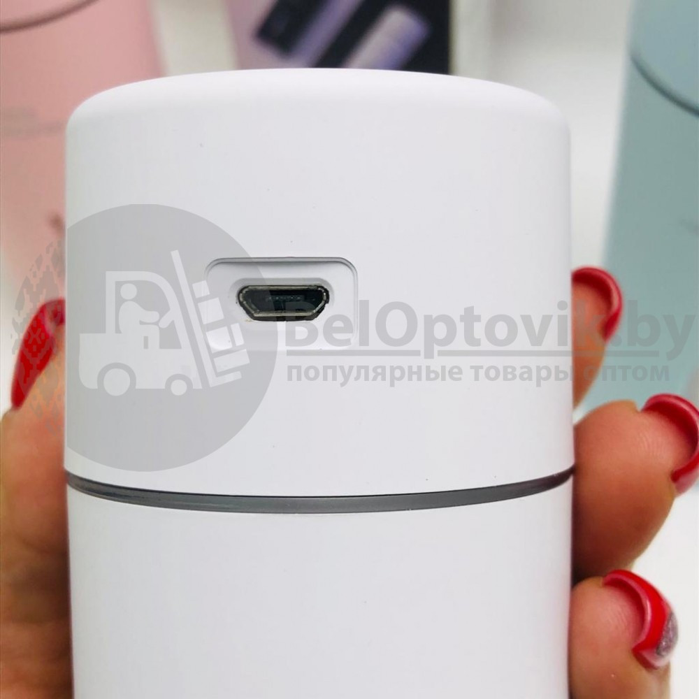 Аромадиффузор (увлажнитель воздуха ароматический) Mini Humidfier XL-J001, 150 ml (220V) Белый - фото 2 - id-p143513694