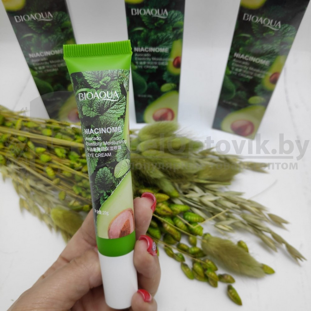 Крем для век BIOAQUA Niacinome Avocado Eye Cream, с экстрактом авокадо 20g - фото 8 - id-p143515199