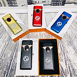 Сенсорная зажигалка Eagle LIGHTER BMW Синяя крылья, фото 5
