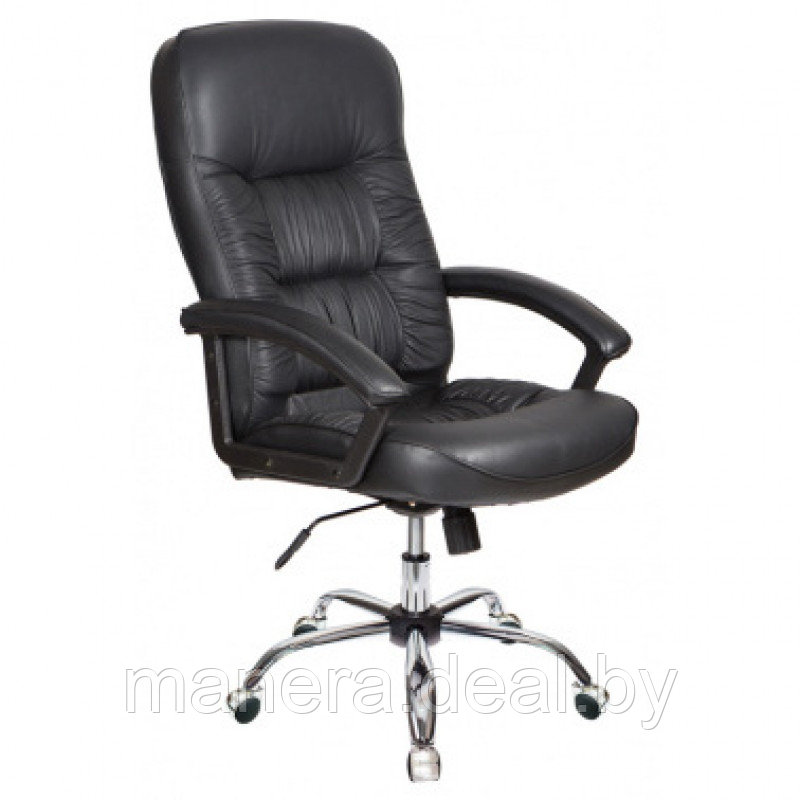 Кресло для руководителя натуральная кожа "Бюрократ T-9908AXSN-AB" - фото 1 - id-p30064205