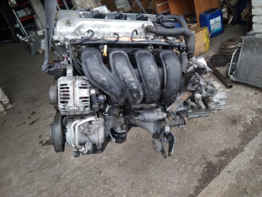 Двигатель в сборе на Toyota Avensis 1 поколение (T220) [рестайлинг] - фото 4 - id-p102669292