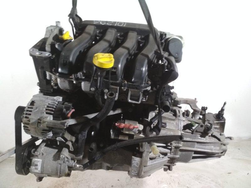 Двигатель в сборе на Renault Scenic 2 поколение - фото 3 - id-p96417233