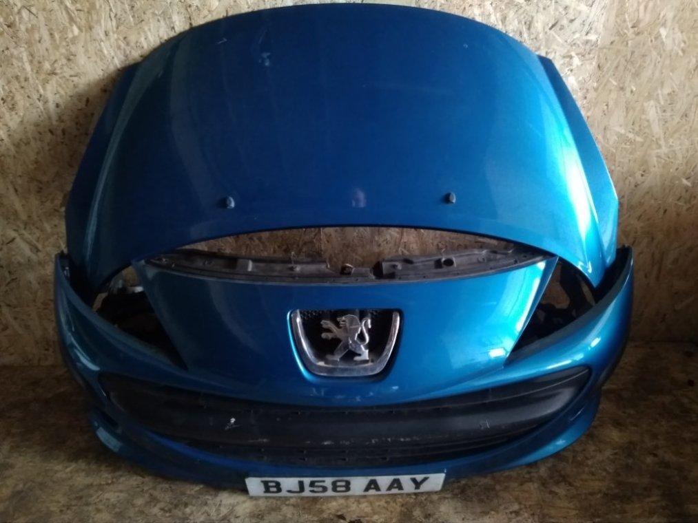 Передняя часть (ноускат) в сборе на Peugeot 207 1 поколение - фото 10 - id-p102669274