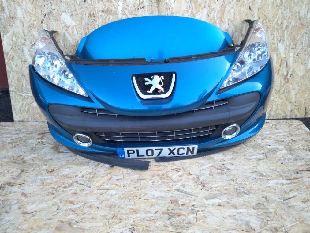 Передняя часть (ноускат) в сборе на Peugeot 207 1 поколение - фото 4 - id-p105652328