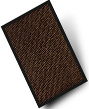 Коврик придверный грязезащитный 50х80 см Floor mat (Profi) коричневый