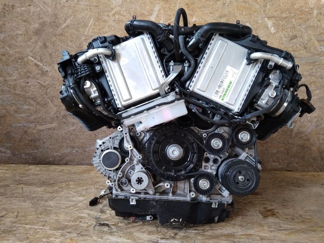 Двигатель в сборе на Mercedes-Benz S-Класс W222/C217/A217 [рестайлинг] - фото 2 - id-p133889788