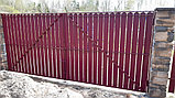 Ворота распашные металлические (замер, изготовление, доставка, монтаж), фото 5