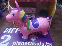 Лошадка Единорог попрыгун резиновая надувная, арт VT18-11059, фото 1