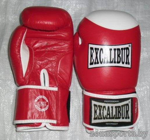 Боксерские перчатки EXCALIBUR Перчатки боксерские EXCALIBUR 500/01 Кожа - фото 1 - id-p11572868