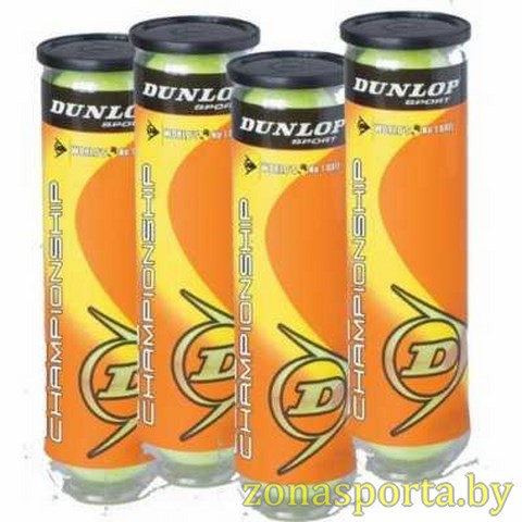 Dunlop Мячи теннисные Dunlop Club All Court - фото 1 - id-p11573189