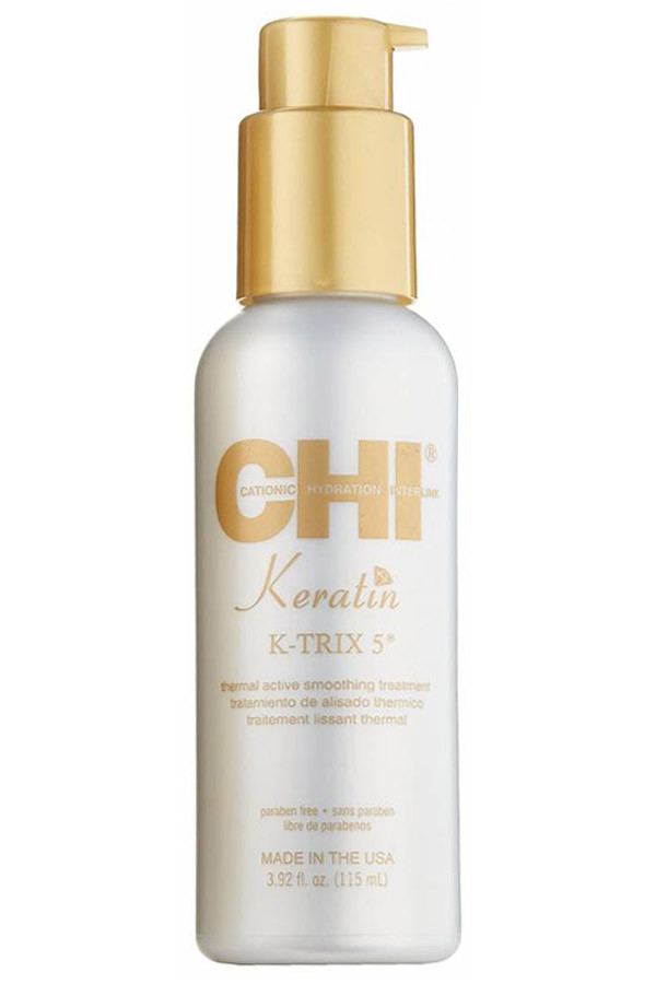 Разглаживающее средство для волос CHI Keratin K-TRIX 5 Thermal Active Smoothing Treatment, 115 ml