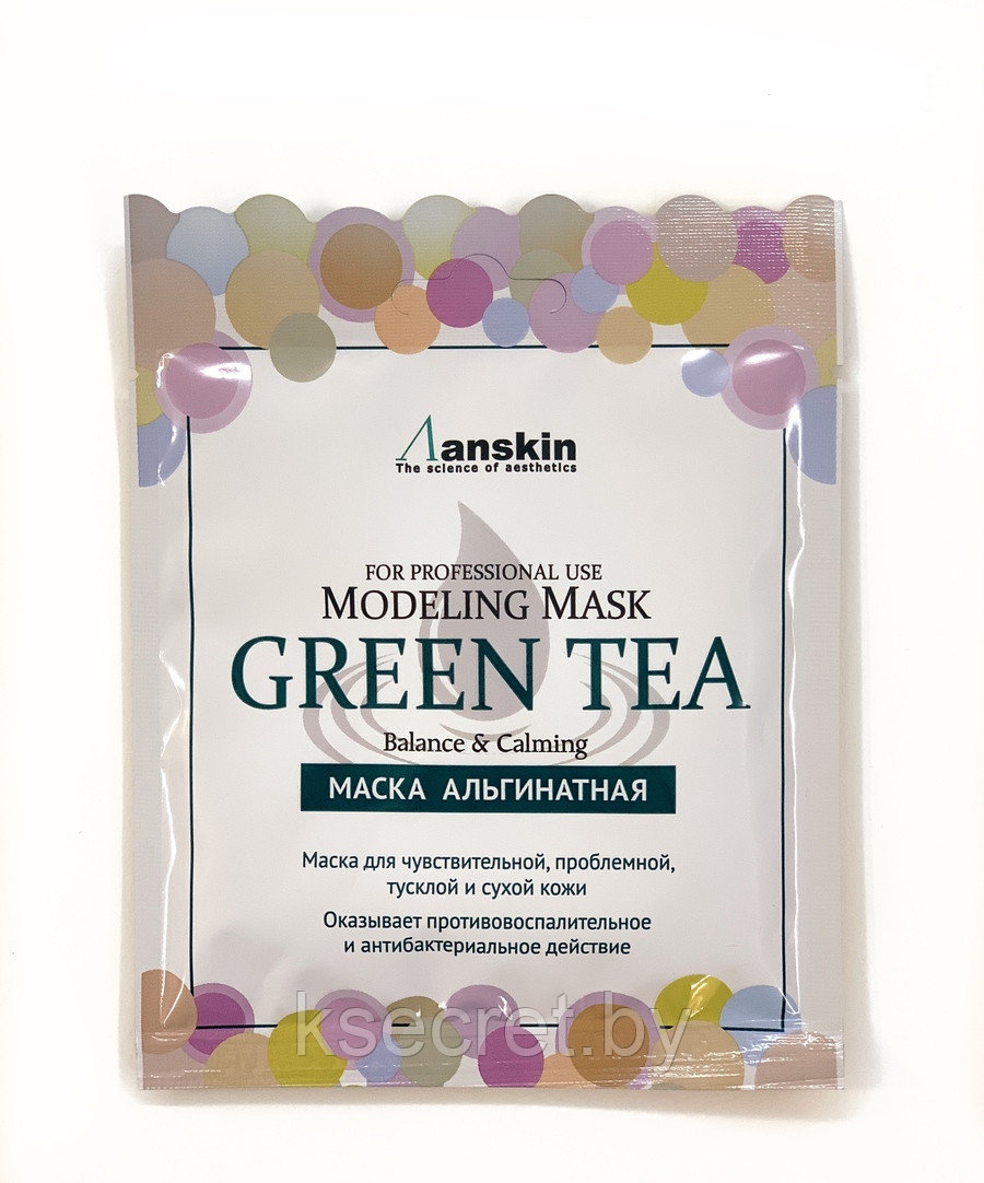 АН Original Маска альгинатная с экстр. зел.чая усп. (саше) 25гр Green Tea Modeling Mask / Refill 25гр - фото 1 - id-p143599935