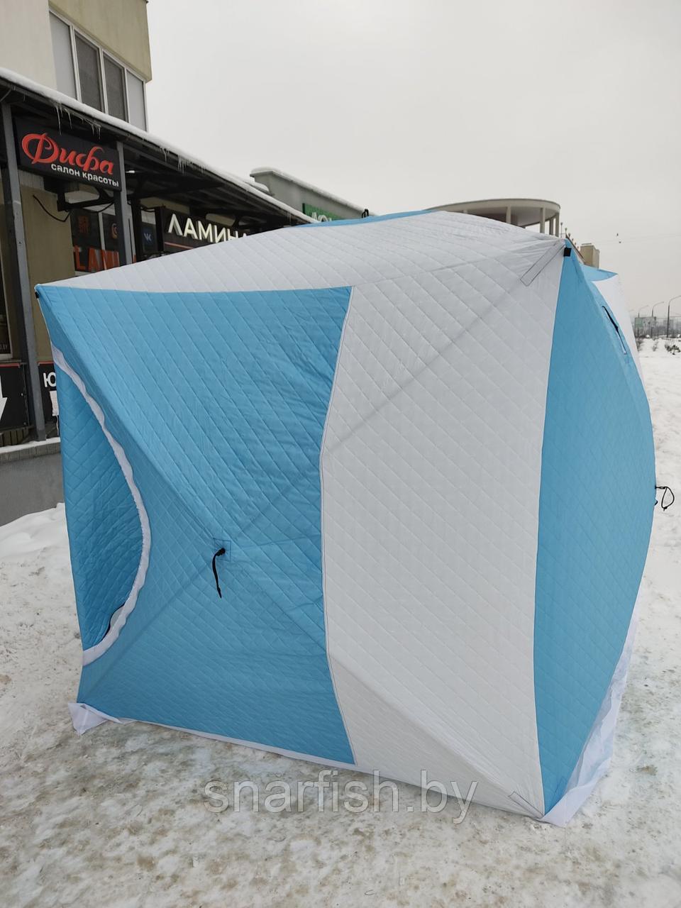 Зимняя палатка утепленная 3-х слойная Trophy Hunter 3 (2.2x2.2x2.25м)