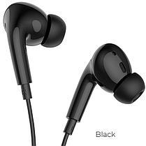 Наушники Hoco M1 EarPods Pro с микрофоном /BASS, разъем 3,5 мм, черный/, фото 2