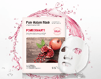 АН Secriss Маска для лица тканевая Secriss Pure Nature Mask Pack-Pomeganate 25мл