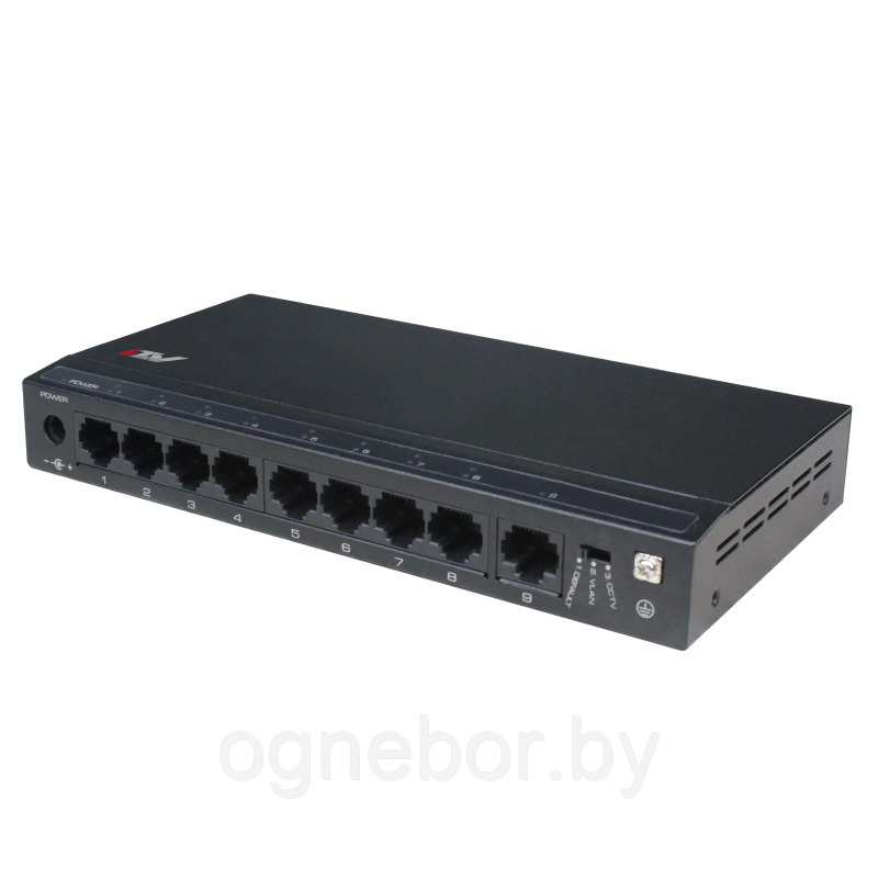 LTV-NSF-1108P-01, 8-портовый Ethernet-коммутатор