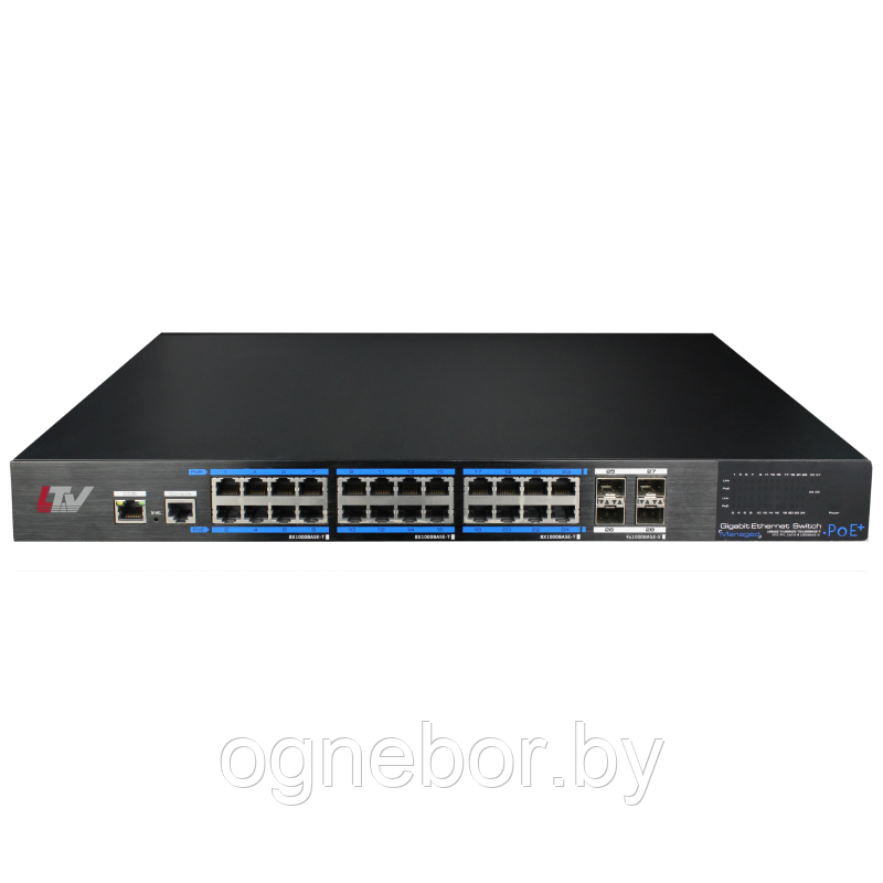 LTV-NSG-5224P-01, 24-портовый Ethernet-коммутатор - фото 1 - id-p143601560