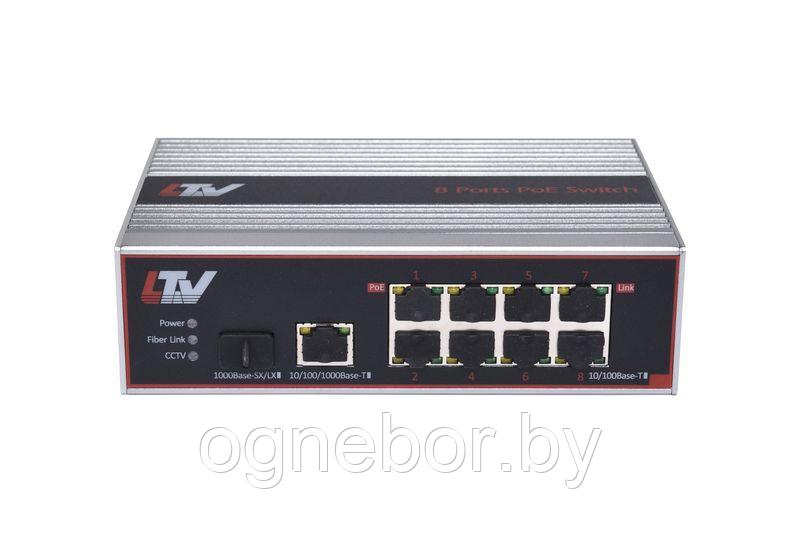 LTV NIF-1008 120, 8-портовый коммутатор Ethernet