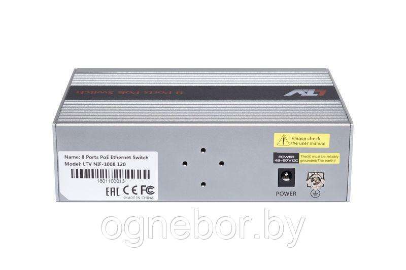 LTV NIF-1008 120, 8-портовый коммутатор Ethernet - фото 3 - id-p143601672