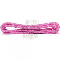Скакалка для художественной гимнастики с люрексом Amely 3 м (розовый/серебряный) (арт. RGJ-403-3-PI-S)
