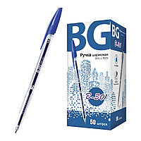 Ручка шариковая BG 1.0 мм "B-301", синий, R 3862(работаем с юр лицами и ИП)