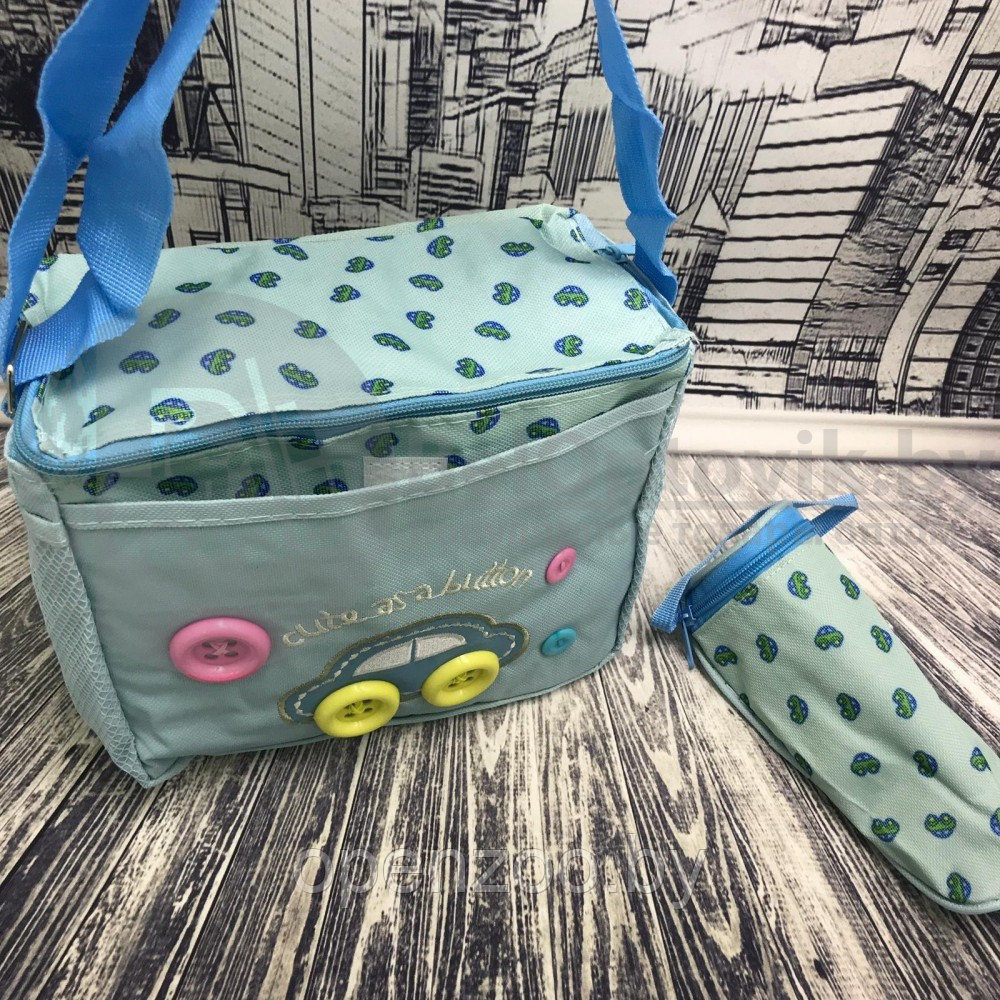 Комплект сумок для мамы - вещей малыша Cute as a Button, 3 шт. Темно-синяя - фото 7 - id-p143611202