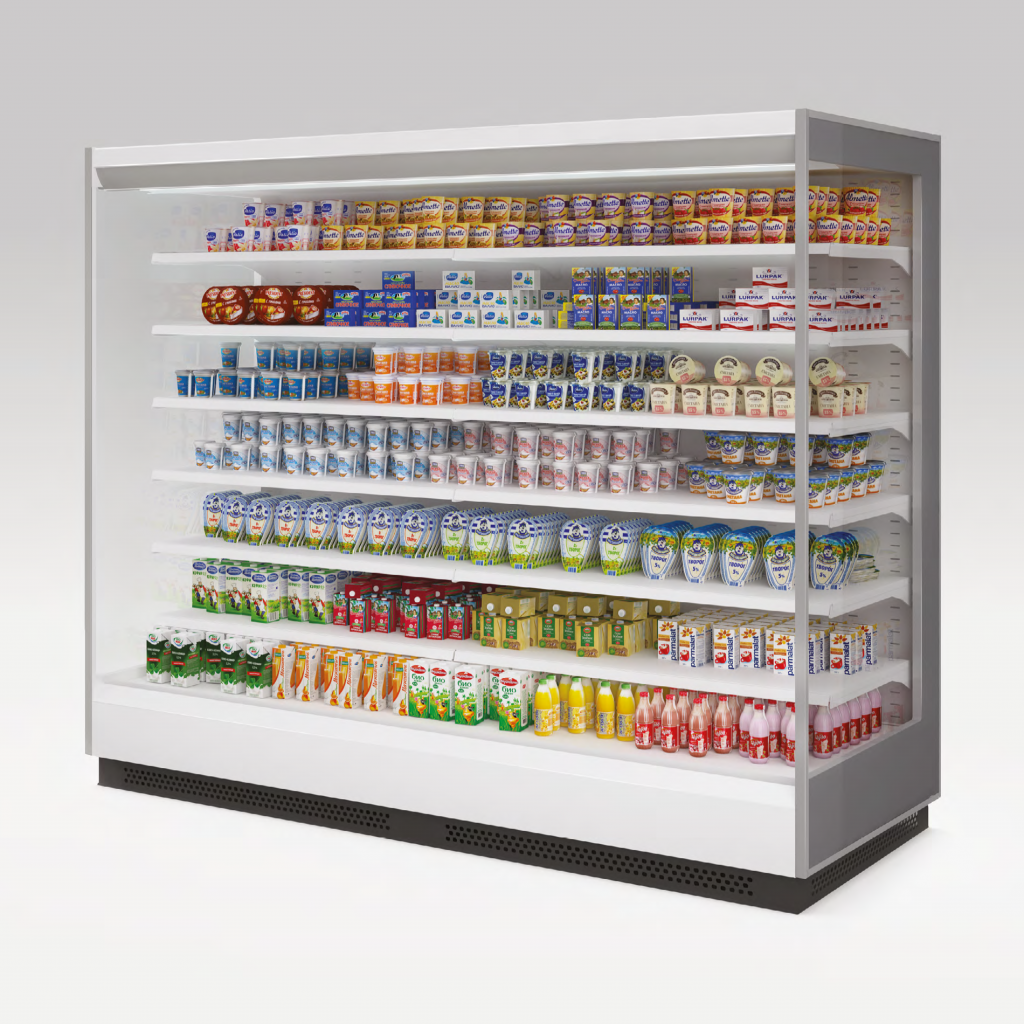 Витрина пристенная Brandford TESEY Compact 125