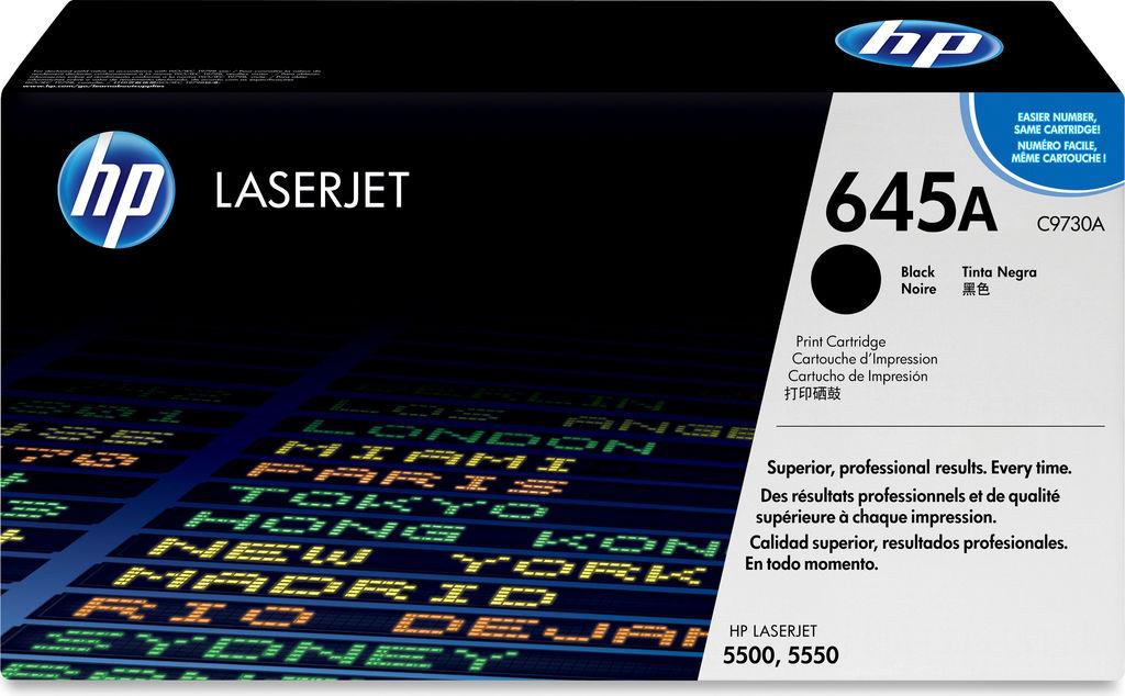 Тонер-картридж HP C9730A Color LaserJet 5500/5550, black