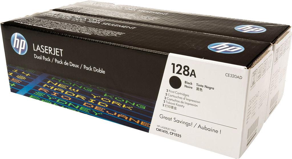 Тонер-картридж HP CE320AD Color LaserJet CP1525/CM1415