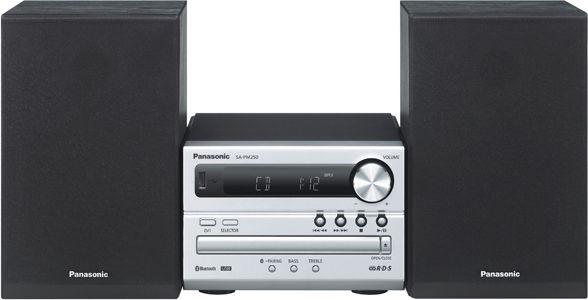 Музыкальный центр (микросистема) Panasonic SC-PM250EE-S, USB, Bluetooth