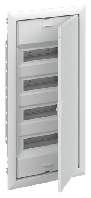 Щиток встраив. ABB UK648E3, 48M, белая мет. дверь, 63A, IP30, +PE+N-клеммы, ниша 703x340x88mm