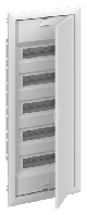 Щиток встраив. ABB UK660E3, 60M, белая мет. дверь, 63A, IP30, +PE+N-клеммы, ниша 828x340x88mm