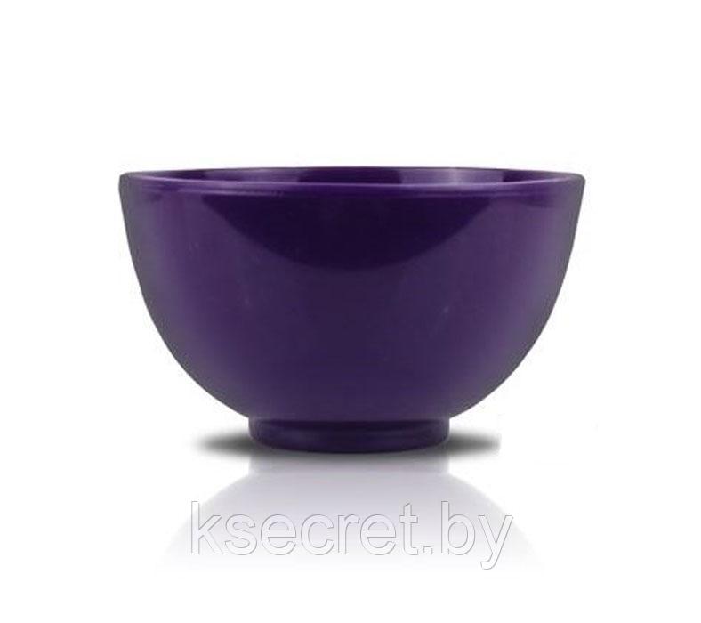 АН Tools Косметическая чаша для размешивания маски 500c Rubber Bowl Middle (Purple) 500с - фото 2 - id-p143635227