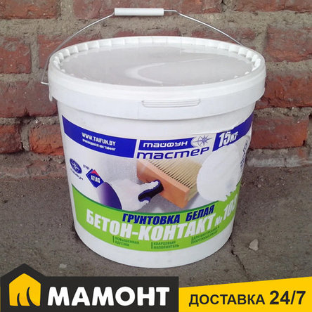Тайфун-Мастер № 103 грунтовка бетон-контакт 15 кг, фото 2