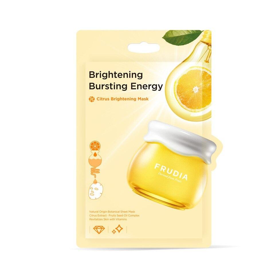 Маска для придания сияния с цитрусом (FRUDIA), 20мл / Citrus Brightening Mask - фото 1 - id-p138882825