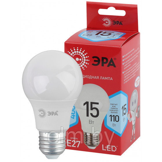 Лампа светодиодная LED-А60-15W-840-E27 R ЭРА