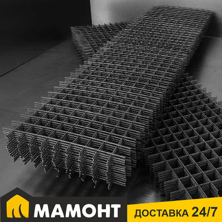 Сетка сварная ВР-1 для стяжки облегченная (по ТУ) 3х100х100х1000х2000мм, фото 2