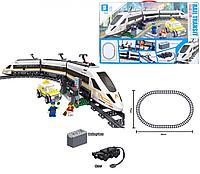 Конструктор ZHEGAO на батарейках Скоростной пассажирский поезд 641 деталь, арт.QL0307 - фото 1 - id-p143684897