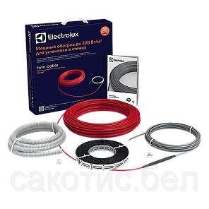 Комплект теплого пола (кабель) в стяжку Electrolux ETC 2-17-400, фото 2