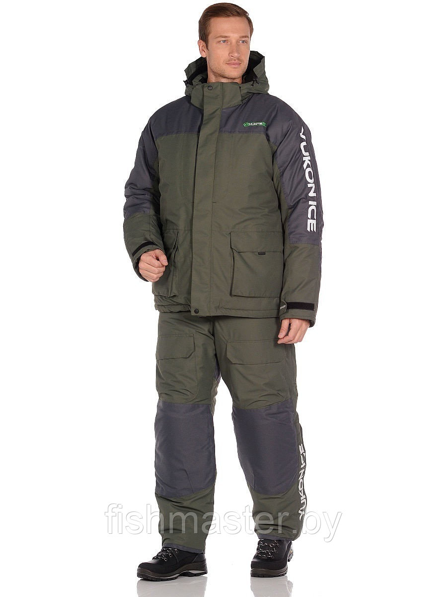 Зимний костюм HUNTSMAN Yukon Ice -45°C цвет Хаки ткань Cat's eye