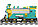 KY 98225 Конструктор Kazi «Пассажирский поезд», 892 деталей, фото 4