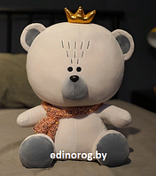 Мягкая Игрушка Мишка в короне 35 см., фото 1