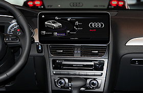 Штатная магнитола Parafar для Audi A4 (2008-2016) экран 10.25" для ГУ Android 13 (оригинальный AUX)