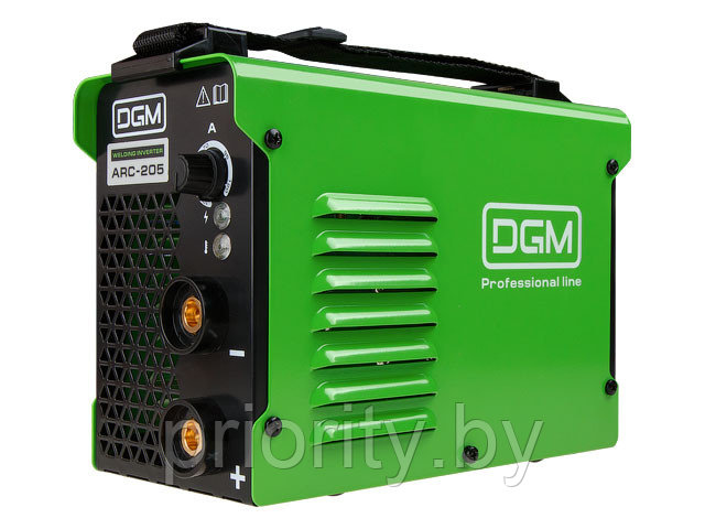 Инвертор сварочный DGM ARC-205 (160-260 В; 10-120 А; 80 В; электроды диам. 1.6-4.0 мм) - фото 1 - id-p143732362