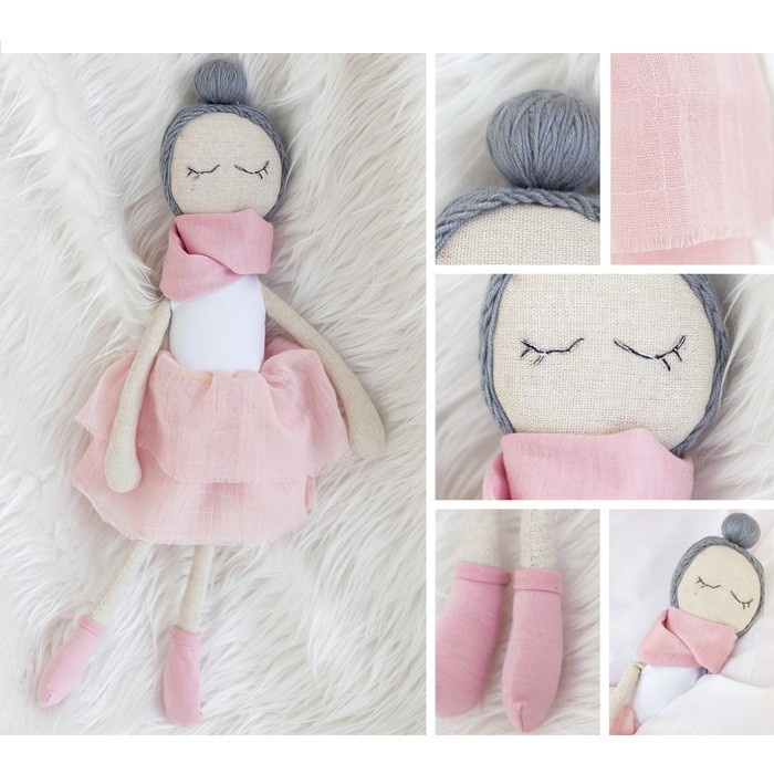 Интерьерная кукла «Холли», набор для шитья, 18 × 22.5 × 2 см